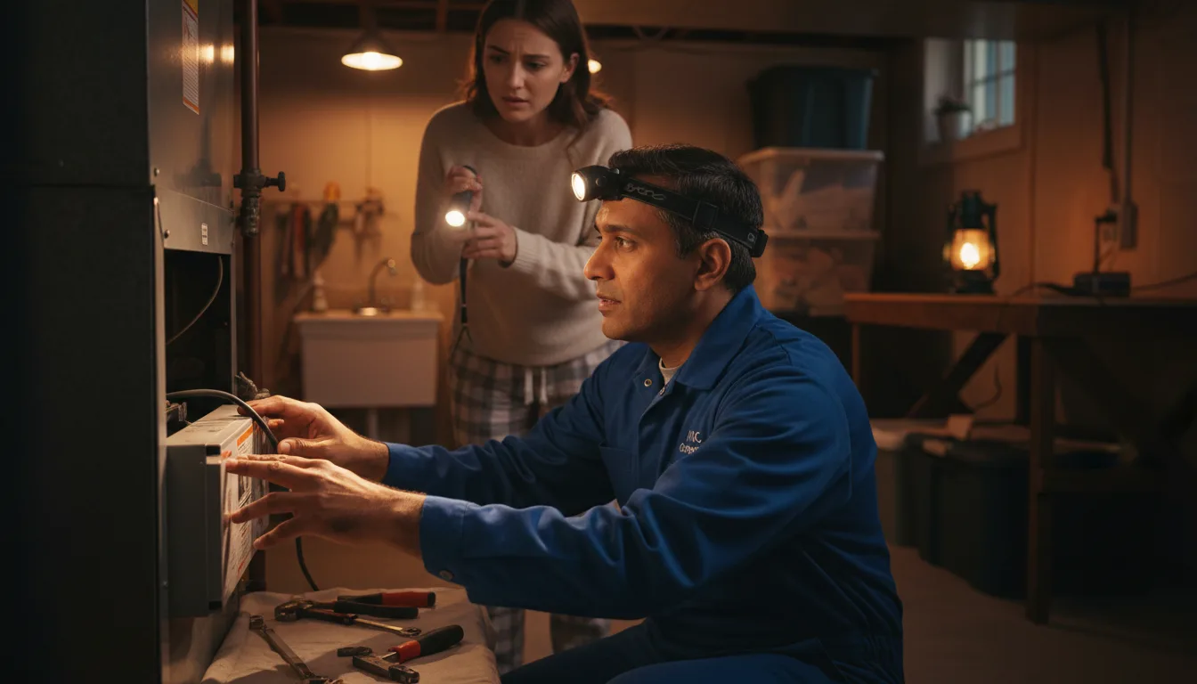 Emergency HVAC Repair in Oakes, ND near me · HVAC